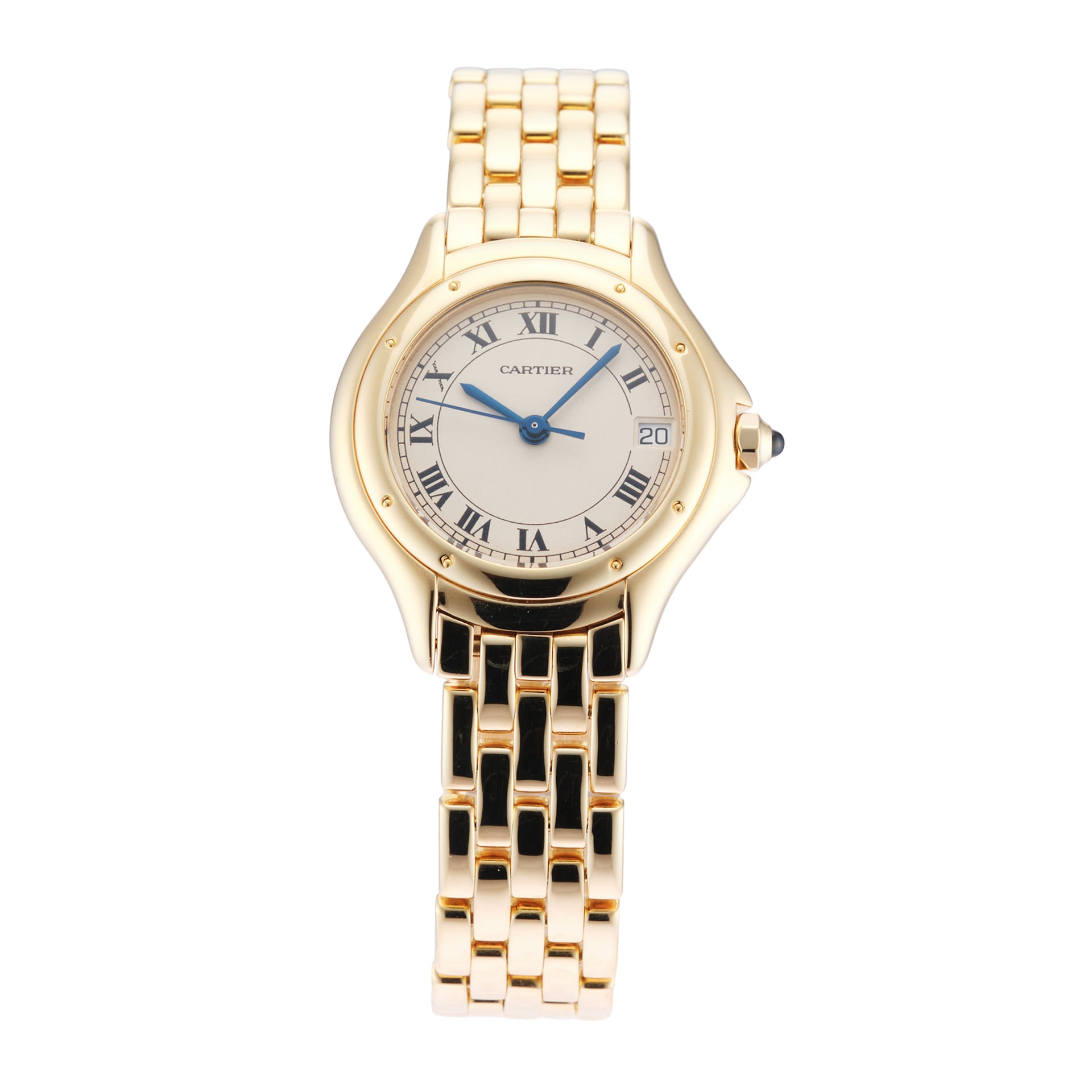 Pre-Owned Cartier Cougar Figaro 26mm Yellow Gold