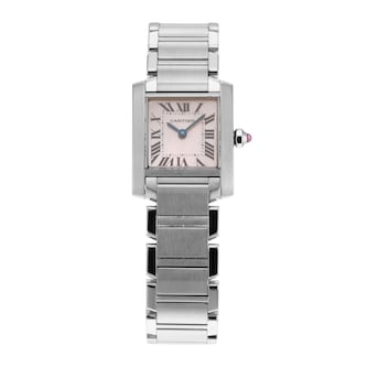 Pre-Owned Cartier Tank Francaise 20mm Stainless Steel Pre-Owned Cartier Tank Francaise 20mm Stainless Steel