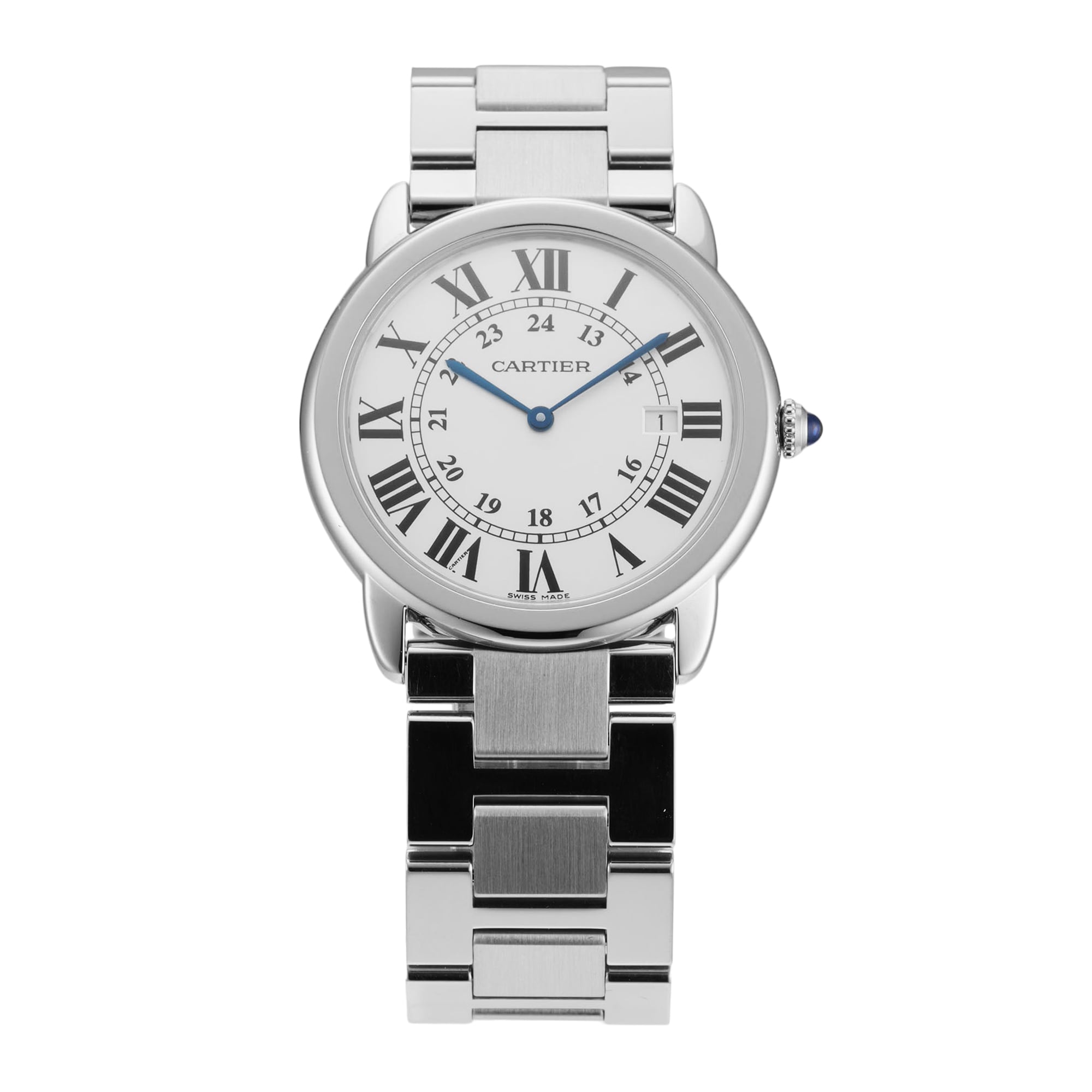 Pre-Owned Cartier Ronde Solo 36mm Stainless Steel Pre-Owned Cartier Ronde Solo 36mm Stainless Steel