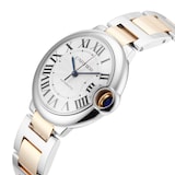 Pre-Owned Cartier Ballon Bleu 36mm Stainless Steel and Yellow Gold