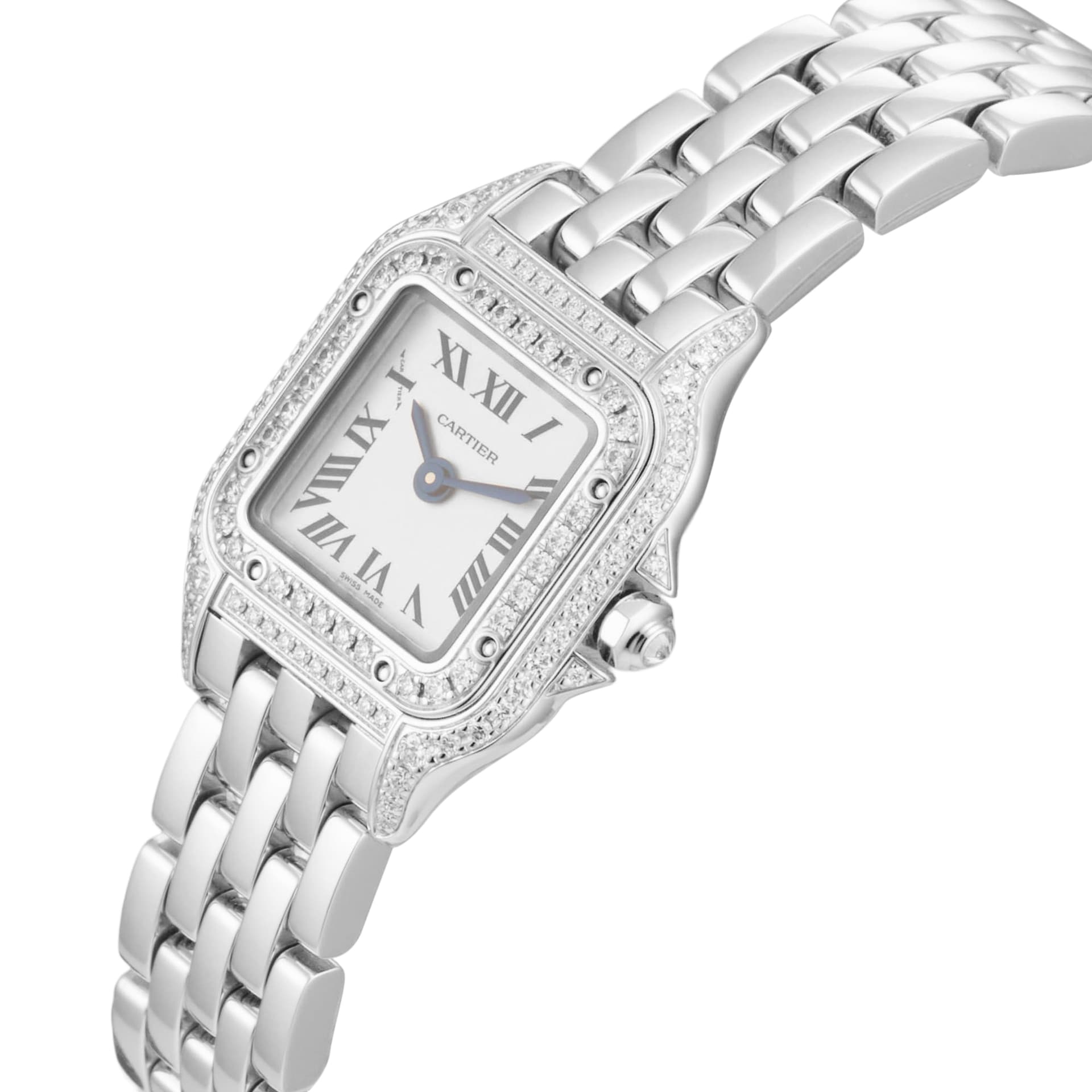 Pre-Owned Cartier Panthere De 18.5mm White Gold