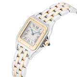Pre-Owned Cartier Panthere De 23mm Stainless Steel and Yellow Gold