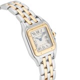 Pre-Owned Cartier Panthere De 23mm Stainless Steel and Yellow Gold