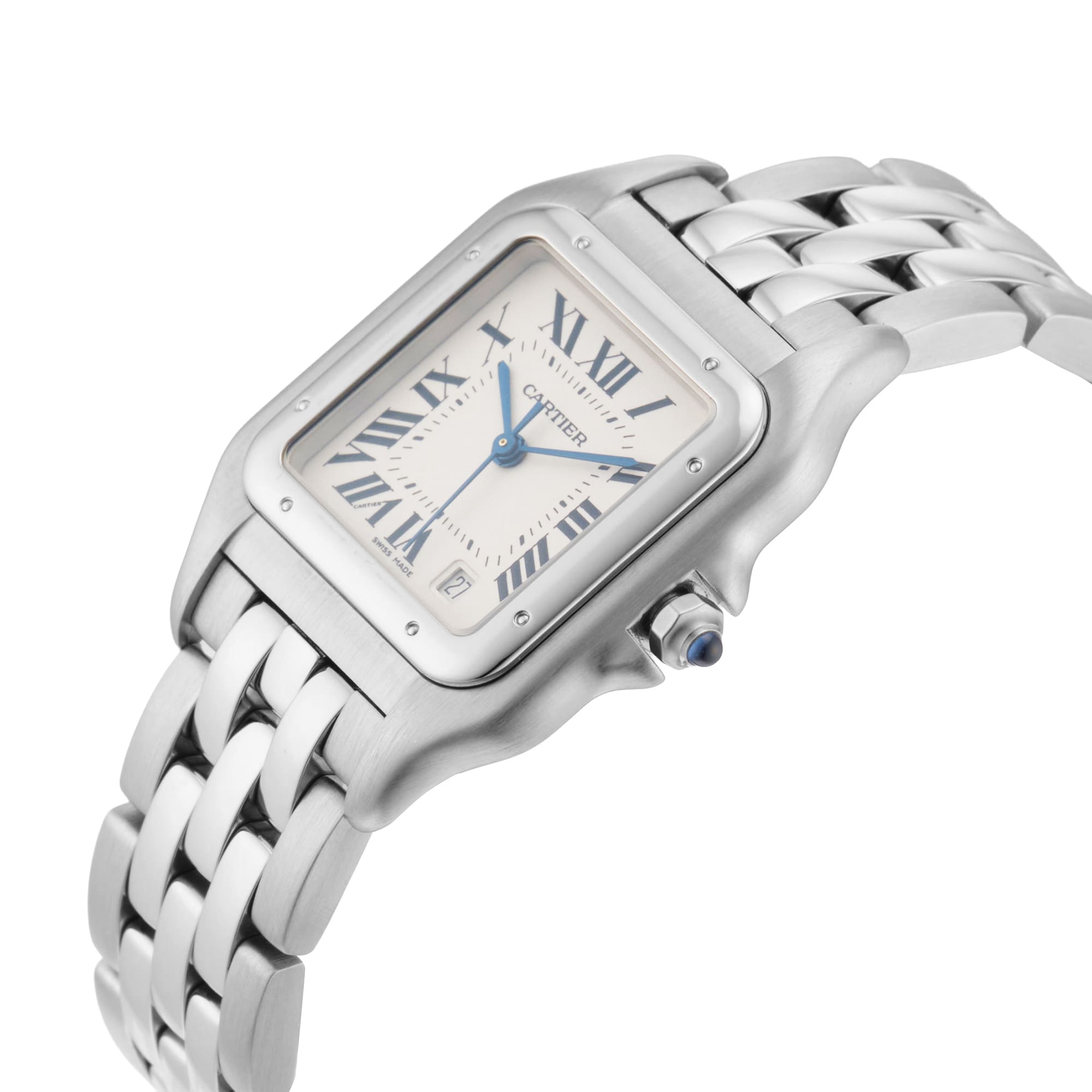 Pre-Owned Cartier Pre-Owned Cartier Panthere De 26mm Stainless Steel W25054P5 Pre-Owned Cartier Pre-Owned Cartier Panthere De 26mm Stainless Steel W25054P5