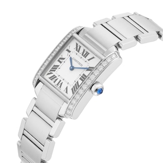 Pre-Owned Cartier Tank Francaise 25mm Stainless Steel Pre-Owned Cartier Tank Francaise 25mm Stainless Steel