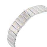 Pre-Owned Cartier Santos De Galbee 29mm Stainless Steel and Yellow Gold