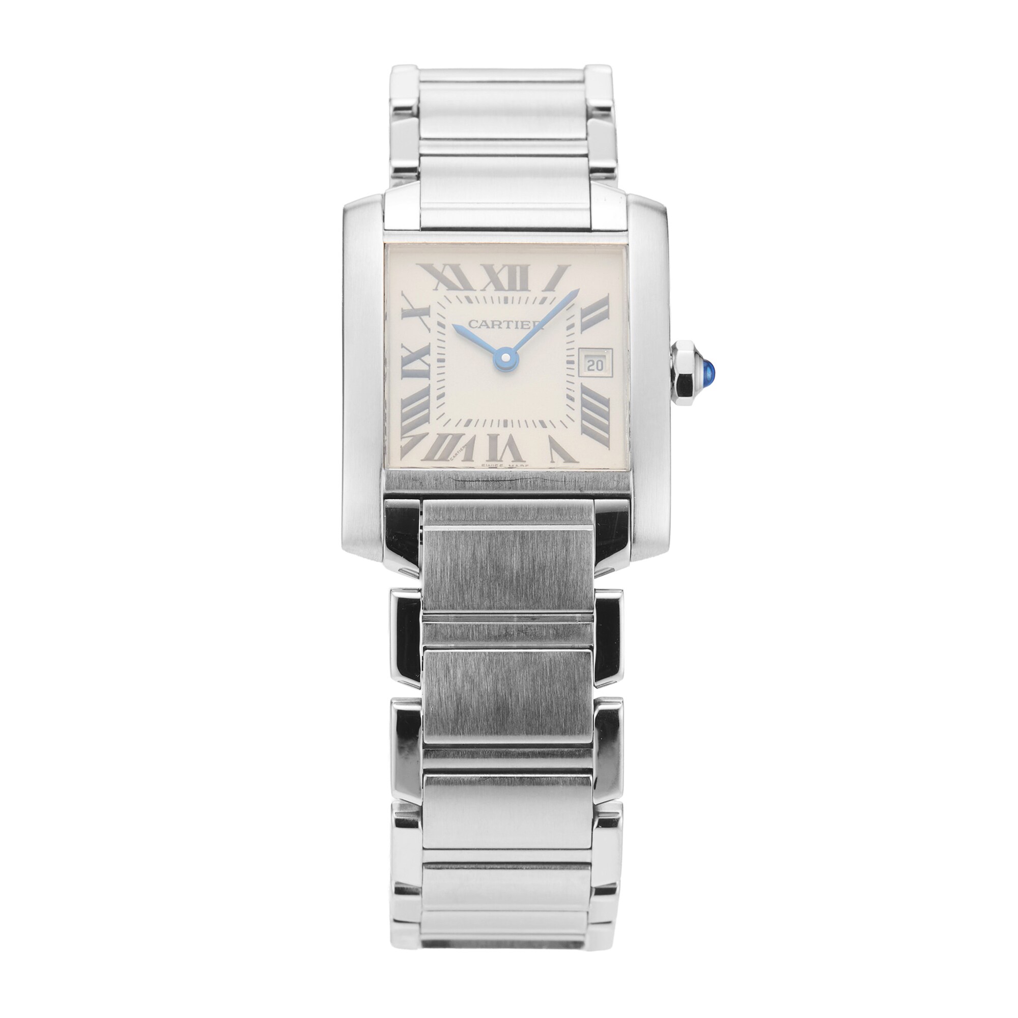 Pre-Owned Cartier Tank Francaise 25mm Stainless Steel Pre-Owned Cartier Tank Francaise 25mm Stainless Steel