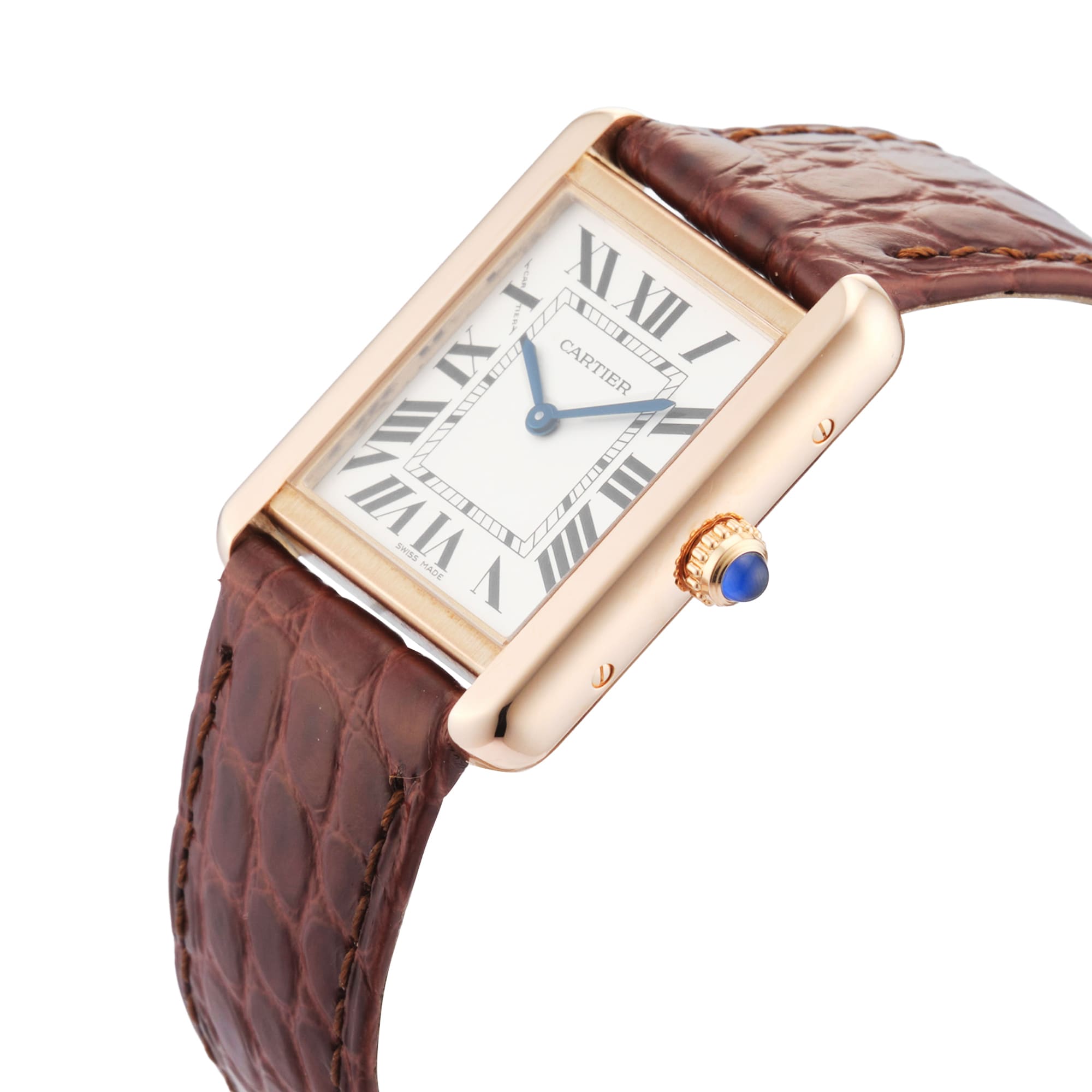 Pre-Owned Cartier Tank Solo 24.4mm Rose Gold Pre-Owned Cartier Tank Solo 24.4mm Rose Gold
