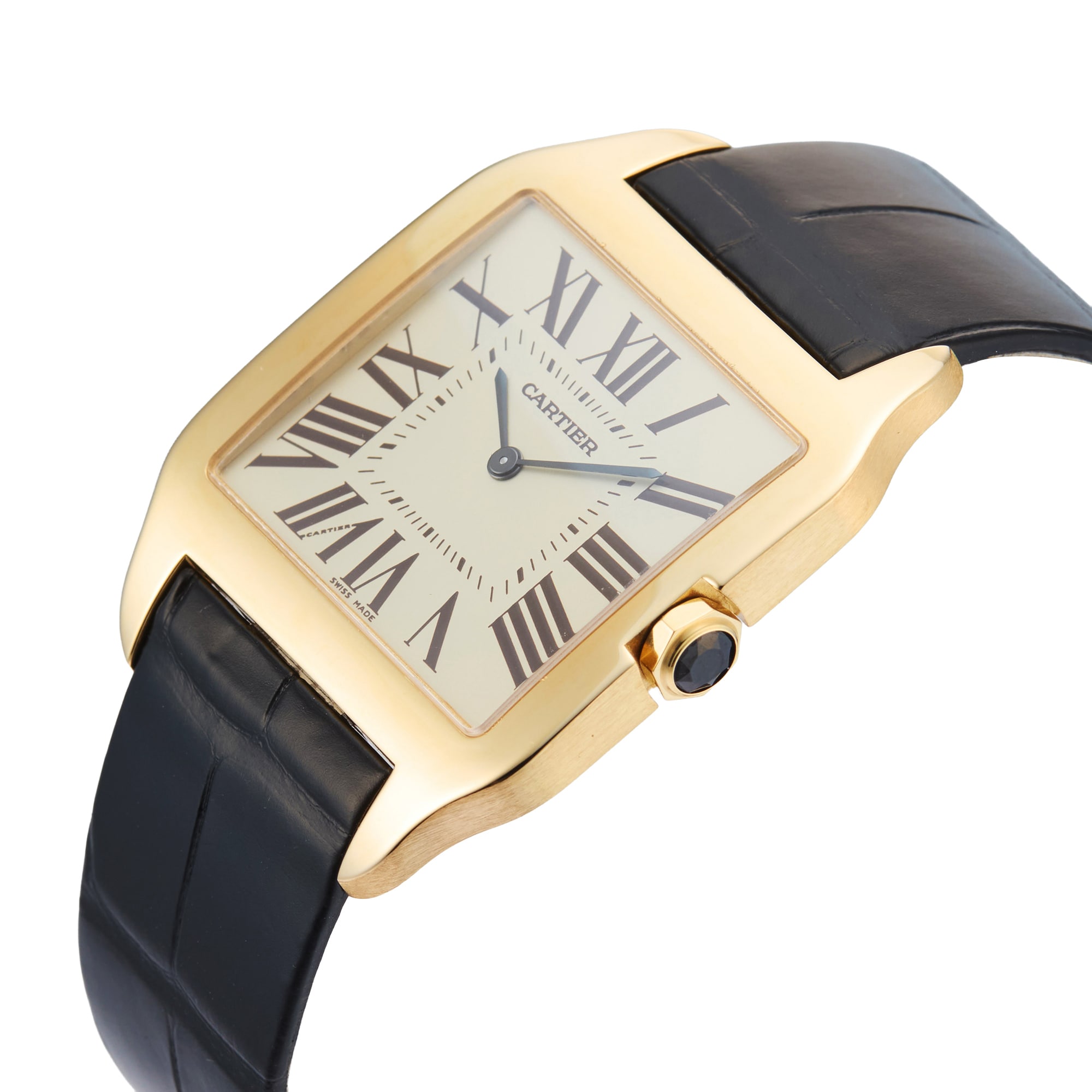 Pre-Owned Cartier Santos Dumont 35mm Yellow Gold