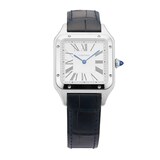 Pre-Owned Cartier Santos-Dumont Large Model Watch 31.4mm Stainless Steel