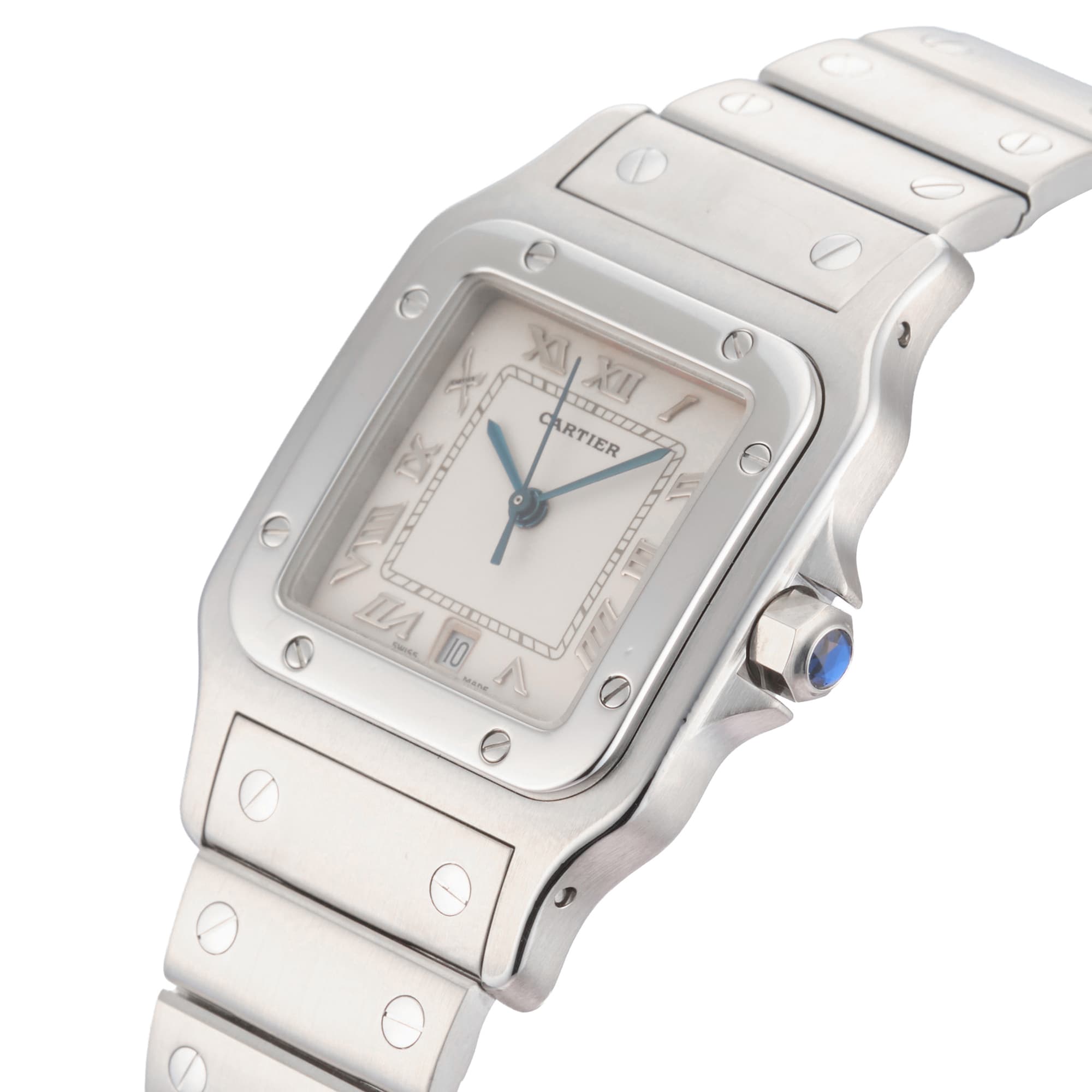 Pre-Owned Cartier Santos Galbee 29mm Stainless Steel