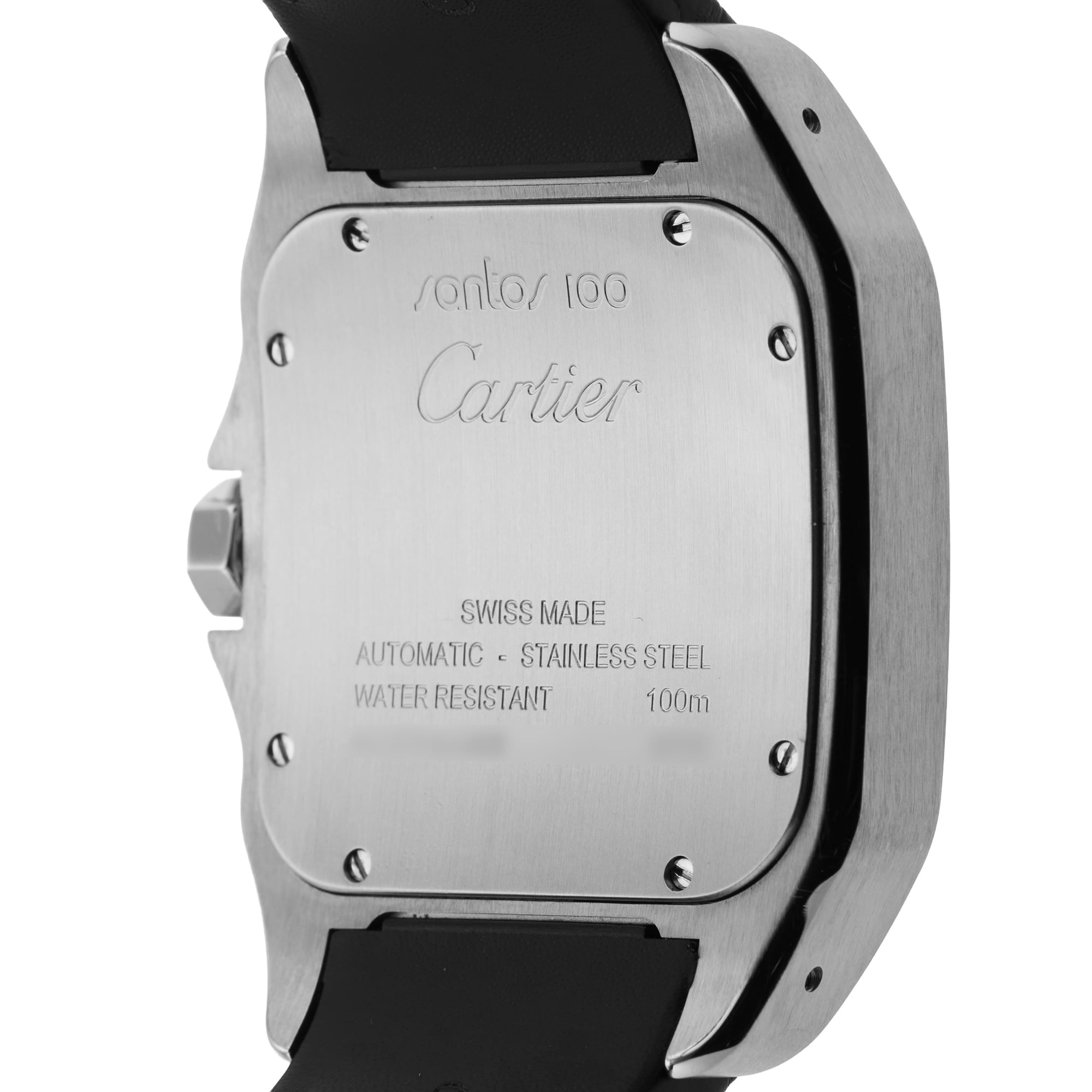 Pre-Owned Cartier Santos 100 41mm Stainless Steel Pre-Owned Cartier Santos 100 41mm Stainless Steel