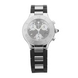 Pre-Owned Cartier Must 21 Chronograph 38mm Stainless Steel
