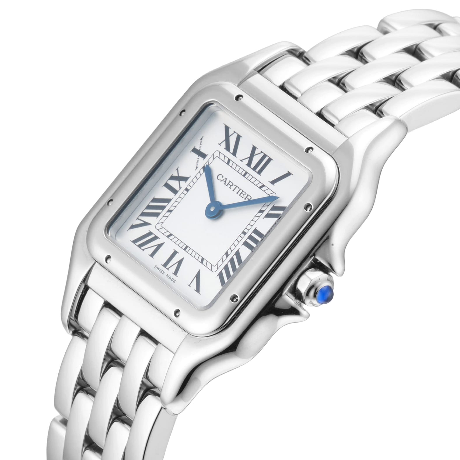 Pre-Owned Cartier Panthere De Cartier Medium Model 27mm Stainless Steel Pre-Owned Cartier Panthere De Cartier Medium Model 27mm Stainless Steel