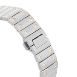 Pre-Owned Cartier Santos De 35.1mm Stainless Steel and Yellow Gold