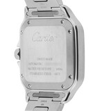 Pre-Owned Cartier Santos De 35.1mm Stainless Steel and Yellow Gold