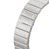 Pre-Owned Cartier Santos Galbee 31mm Stainless Steel and Yellow Gold