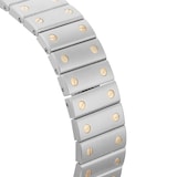 Pre-Owned Cartier Santos Galbee 31mm Stainless Steel and Yellow Gold