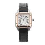 Pre-Owned Cartier Pre-Owned Cartier Santos-Dumont Small Model 27.5mm Stainless Steel  W2SA0012