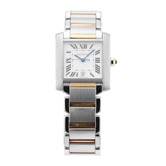 Pre-Owned Cartier Tank Francaise 28.15mm Stainless Steel Pre-Owned Cartier Tank Francaise 28.15mm Stainless Steel