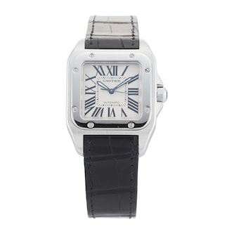 Pre-Owned Cartier Santos 35mm Stainless Steel