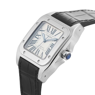 Pre-Owned Cartier Santos 35mm Stainless Steel