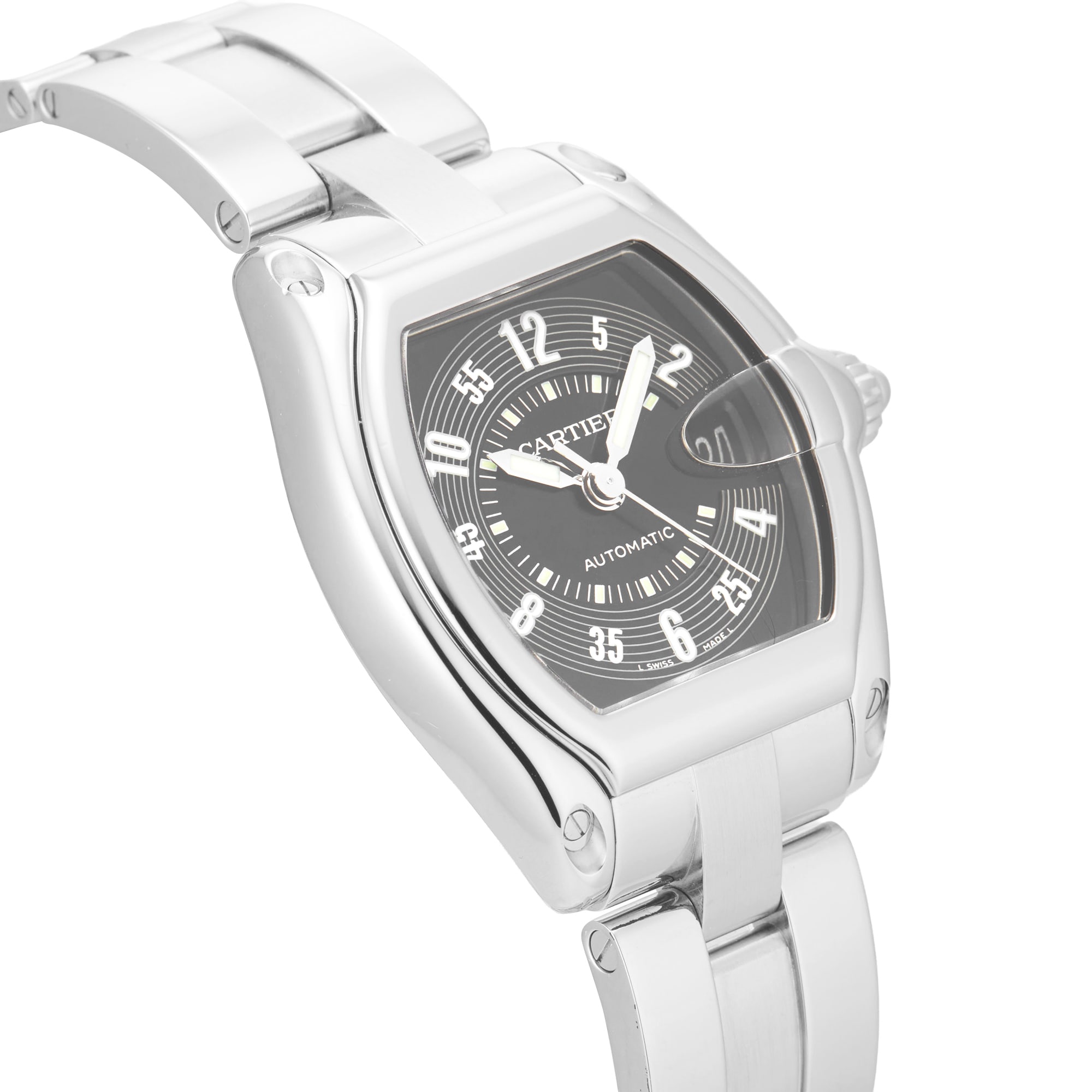 Pre-Owned Cartier Roadster 38mm Stainless Steel Pre-Owned Cartier Roadster 38mm Stainless Steel