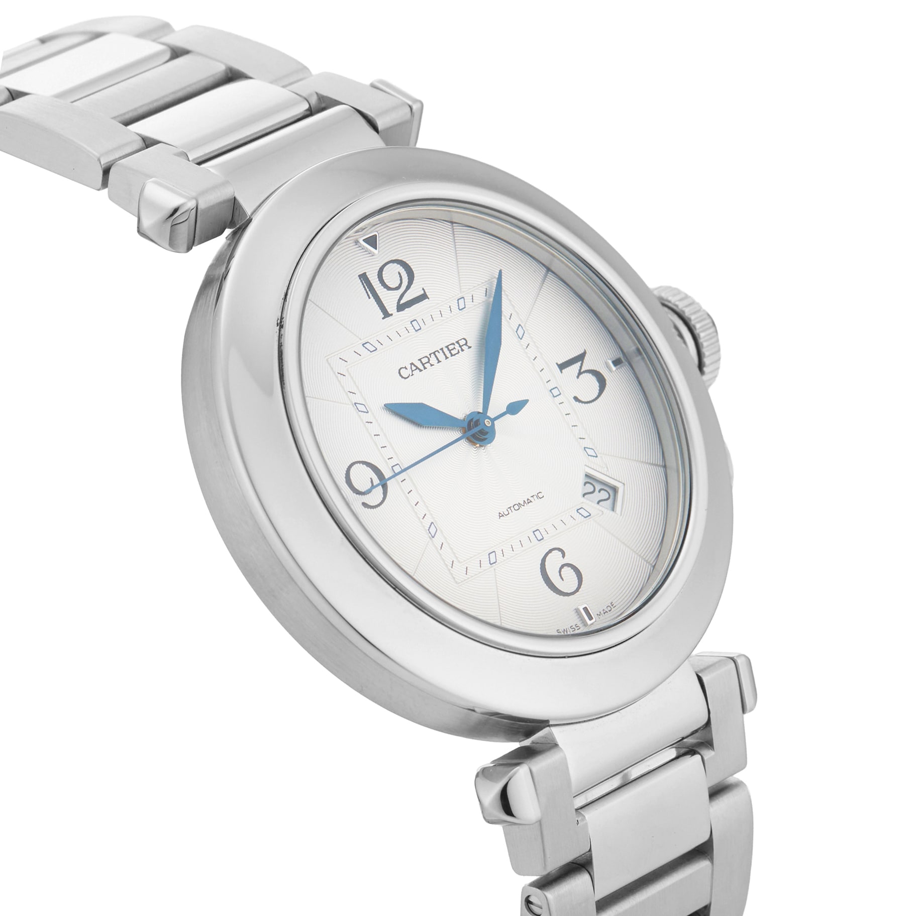 Pre-Owned Cartier Pasha De 41mm Stainless Steel Pre-Owned Cartier Pasha De 41mm Stainless Steel