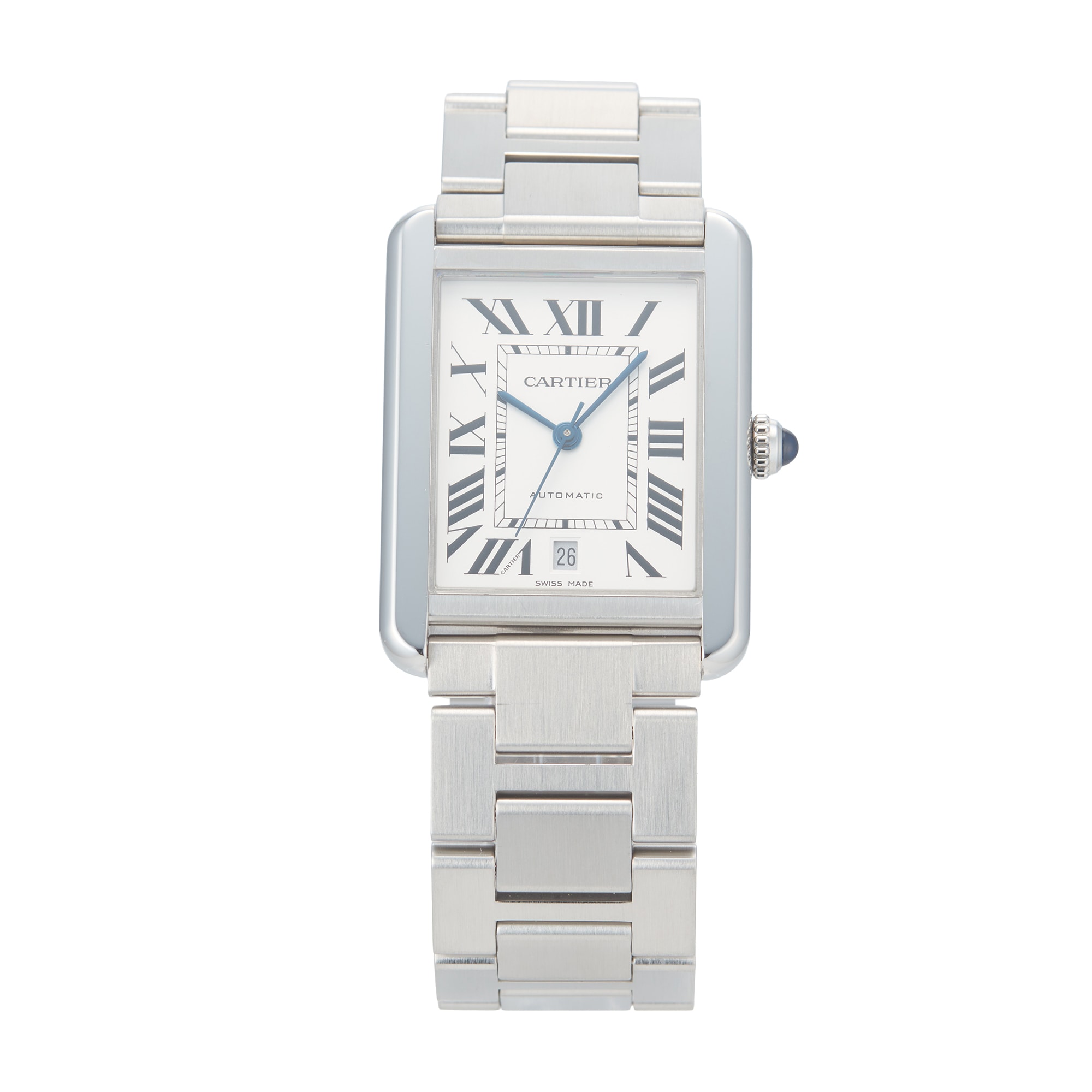 Pre-Owned Cartier Tank Solo 31mm X 40.8mm Stainless Steel Pre-Owned Cartier Tank Solo 31mm X 40.8mm Stainless Steel