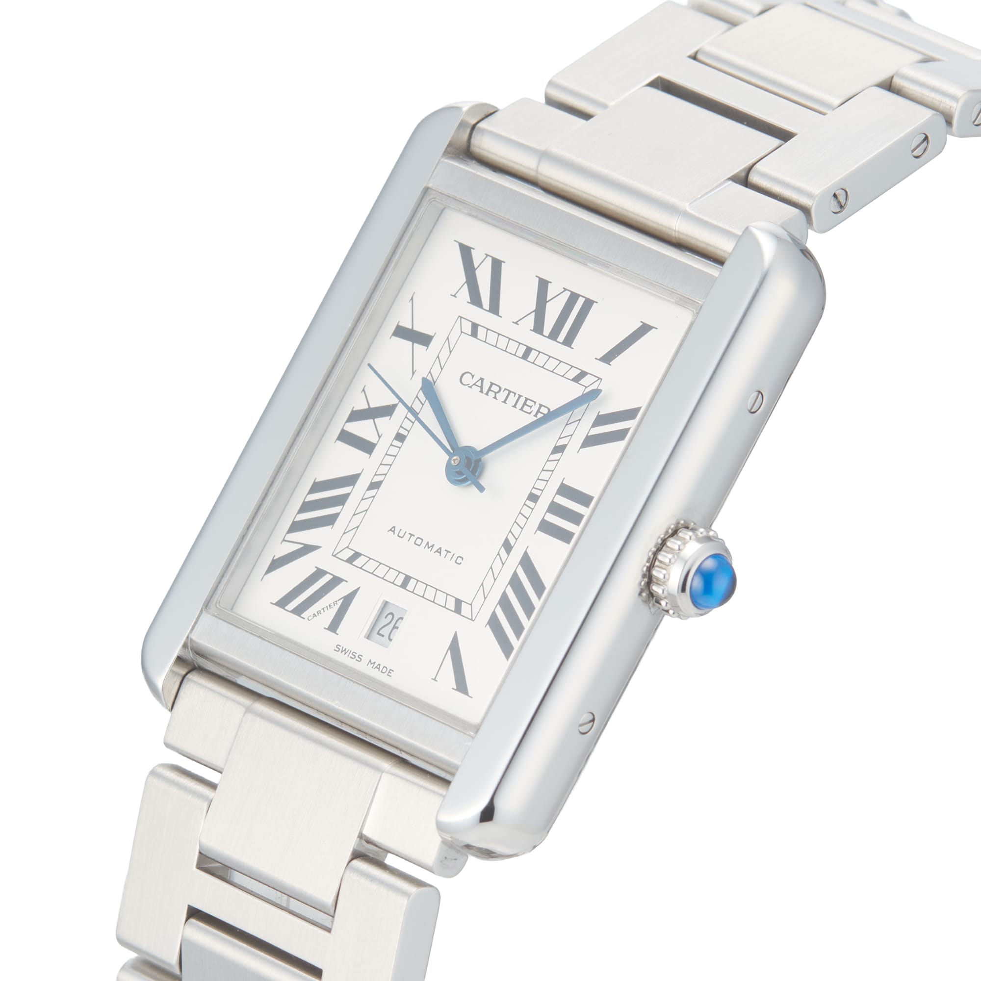 Pre-Owned Cartier Tank Solo 31mm X 40.8mm Stainless Steel Pre-Owned Cartier Tank Solo 31mm X 40.8mm Stainless Steel