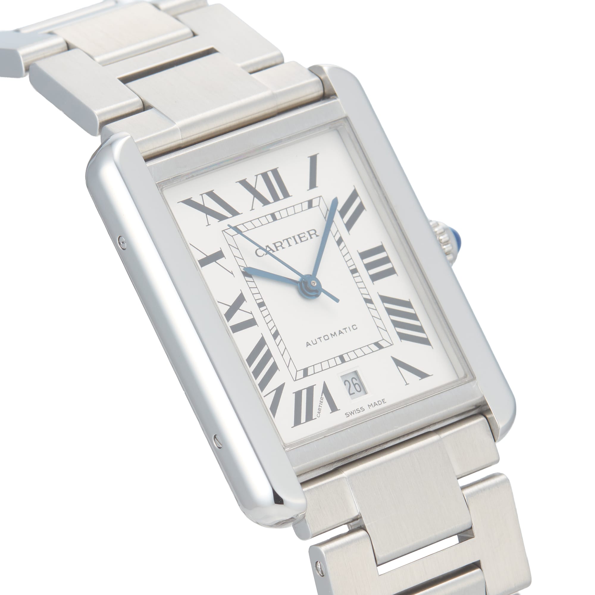 Pre-Owned Cartier Tank Solo 31mm X 40.8mm Stainless Steel Pre-Owned Cartier Tank Solo 31mm X 40.8mm Stainless Steel
