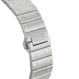 Pre-Owned Cartier Santos De 39.8mm Stainless Steel and Yellow Gold