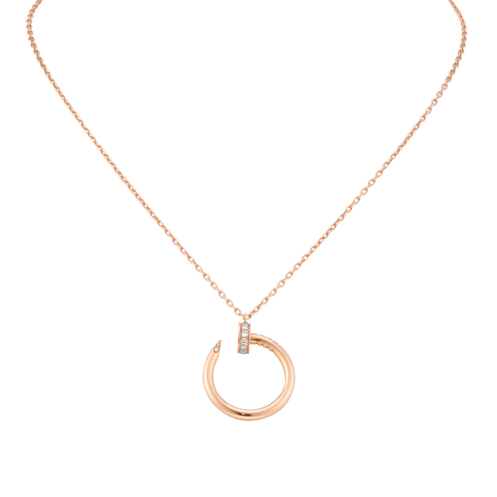 Juste Un Pendant 0.12cttw Diamond Necklace B7224513