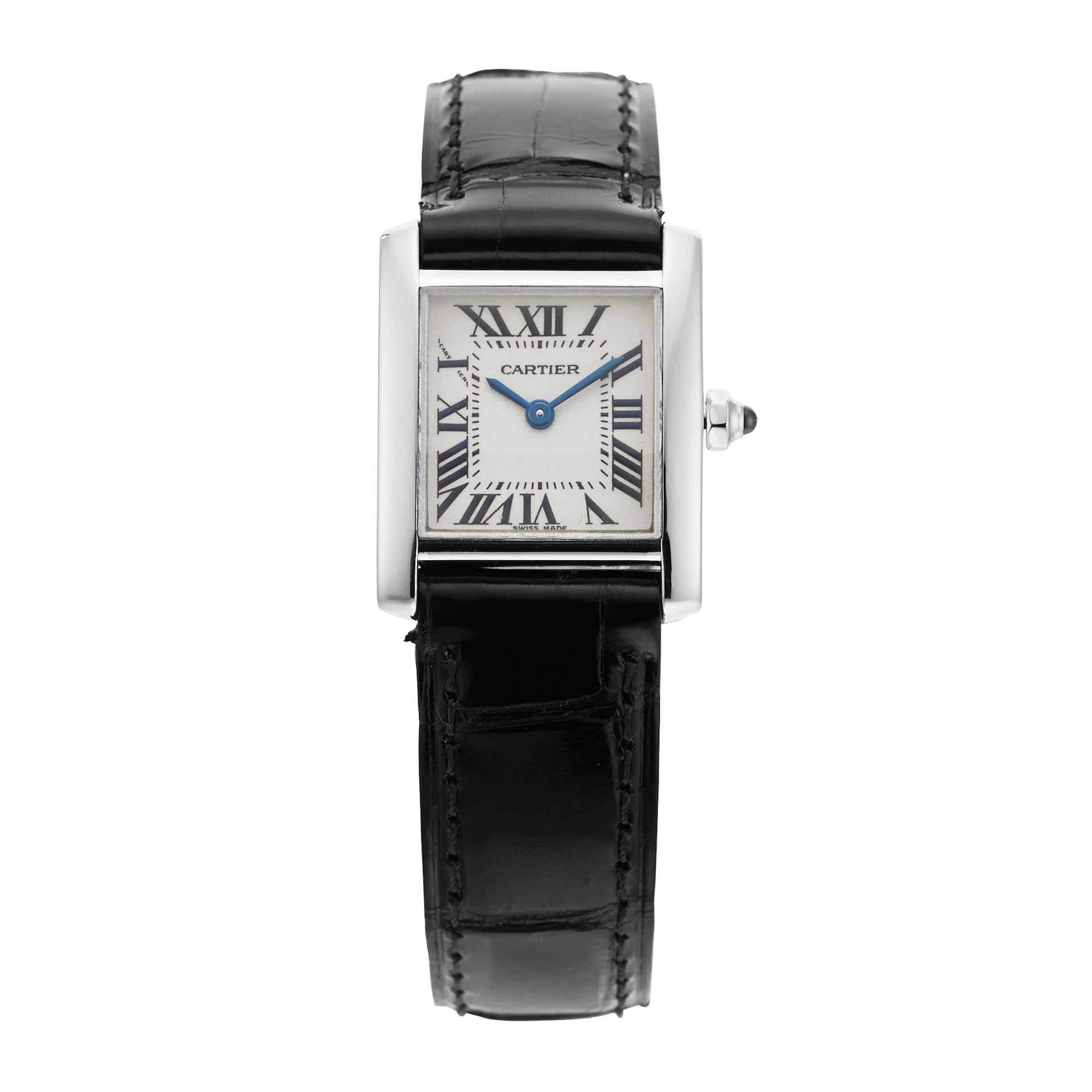 Pre-Owned Cartier Tank Francaise 20x25MM White Gold