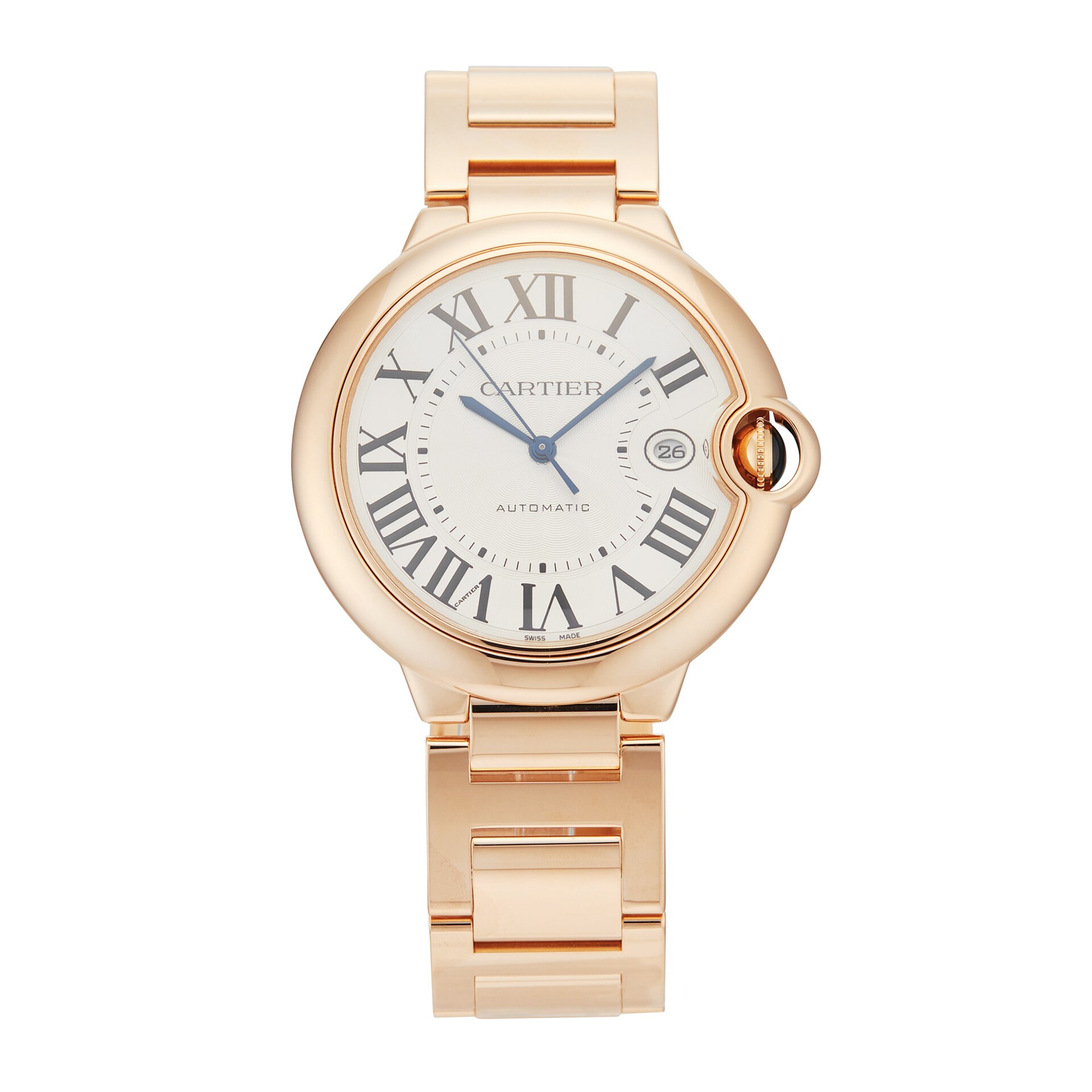 Pre-Owned Cartier Ballon Bleu De 42MM Rose Gold Pre-Owned Cartier Ballon Bleu De 42MM Rose Gold