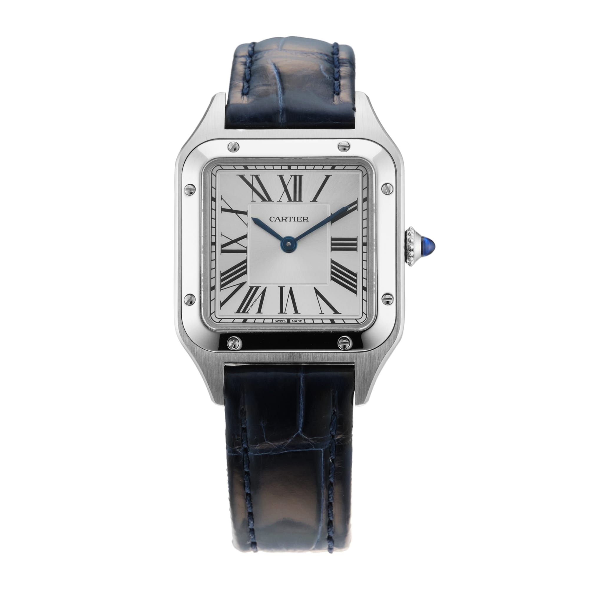 Santos Dumont 27.5mm Stainless Steel