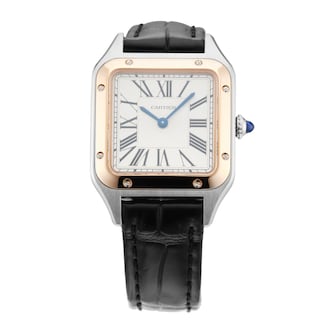 Pre-Owned Cartier Santos-Dumont Small Model 27.5mm, Quartz, Stainless Steel