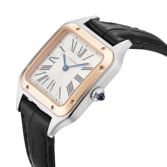 Pre-Owned Cartier Santos-Dumont Small Model 27.5mm, Quartz, Stainless Steel