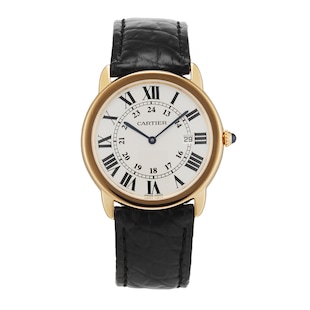 Pre-Owned Cartier Ronde Solo De Cartier 36mm Yellow Gold W6700455