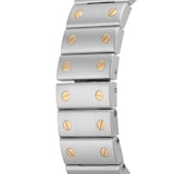 Pre-Owned Cartier Santos Galbee 28mm Stainless Steel and Yellow Gold
