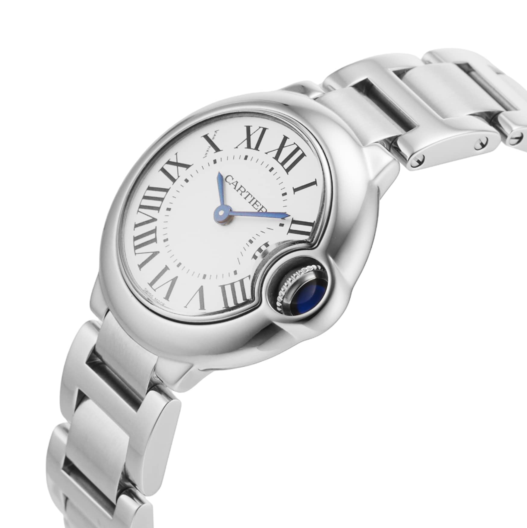 Pre-Owned Cartier Ballon Bleu 28.6mm Stainless Steel