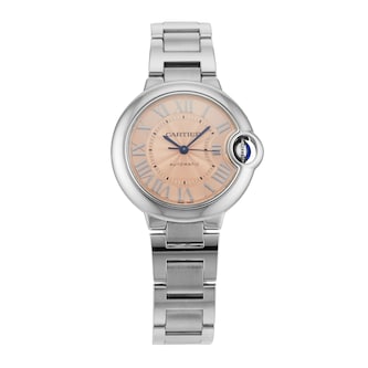 Pre-Owned Cartier Cartier Ballon Bleu De Cartier 33mm Stainless Steel