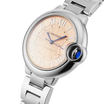 Pre-Owned Cartier Cartier Ballon Bleu De Cartier 33mm Stainless Steel