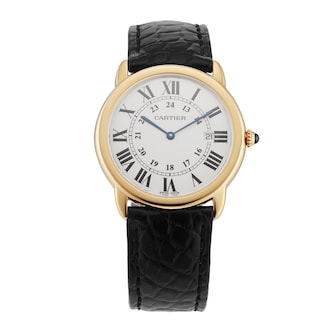 Pre-Owned Cartier Cartier Ronde Solo De Cartier 36mm Yellow Gold