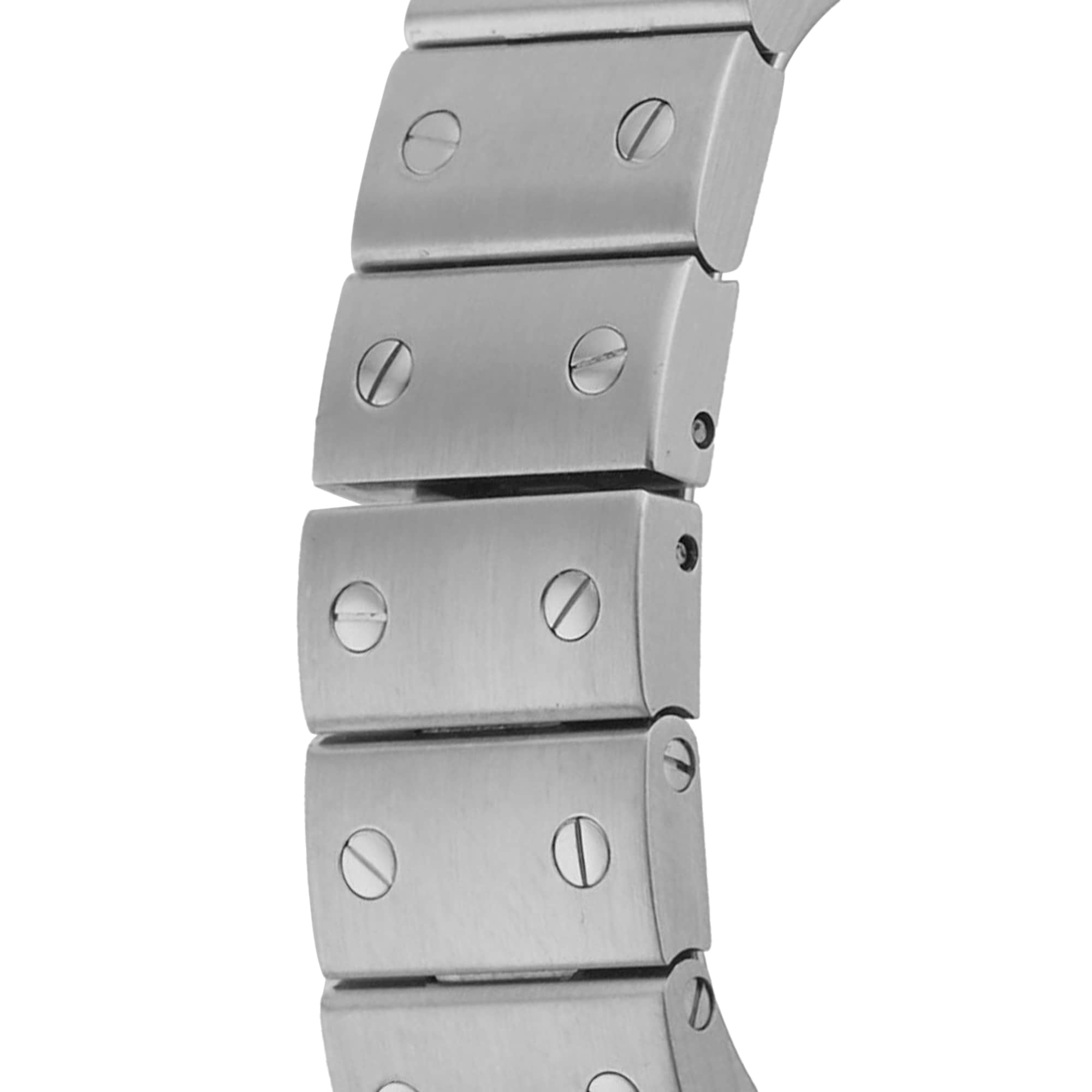Pre-Owned Cartier Cartier Santos Galbee 24mm Stainless Steel Pre-Owned Cartier Cartier Santos Galbee 24mm Stainless Steel