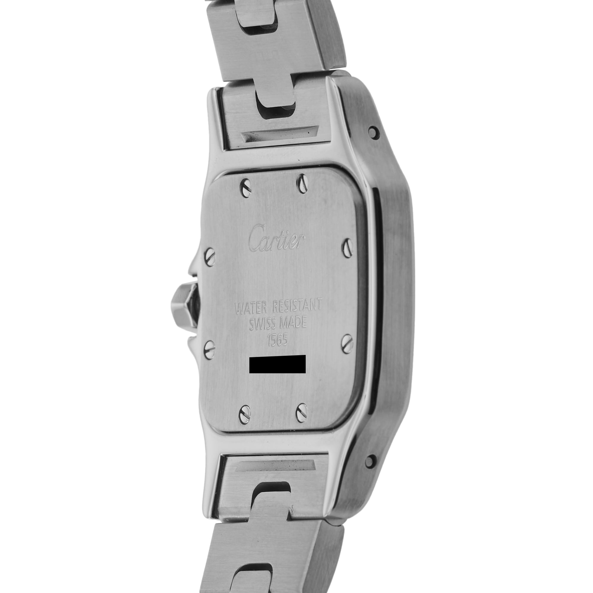 Pre-Owned Cartier Cartier Santos Galbee 24mm Stainless Steel Pre-Owned Cartier Cartier Santos Galbee 24mm Stainless Steel