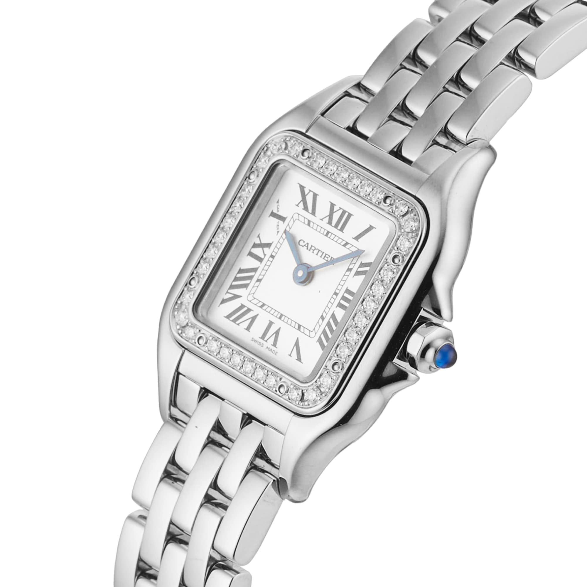 Pre-Owned Cartier Cartier Panthere 23mm Stainless Steel Pre-Owned Cartier Cartier Panthere 23mm Stainless Steel