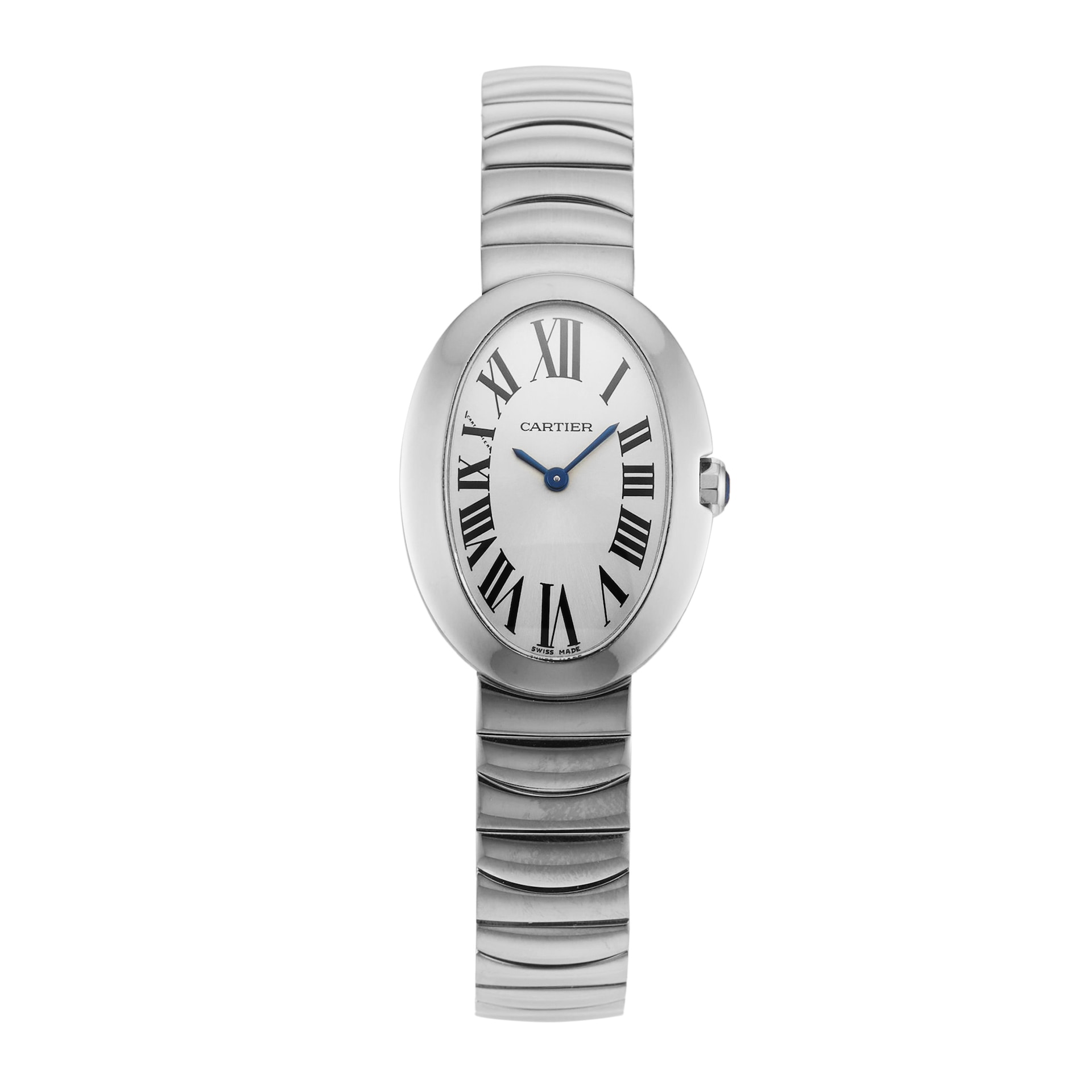 Pre-Owned Cartier Cartier Baignoire 24.5mm White Gold
