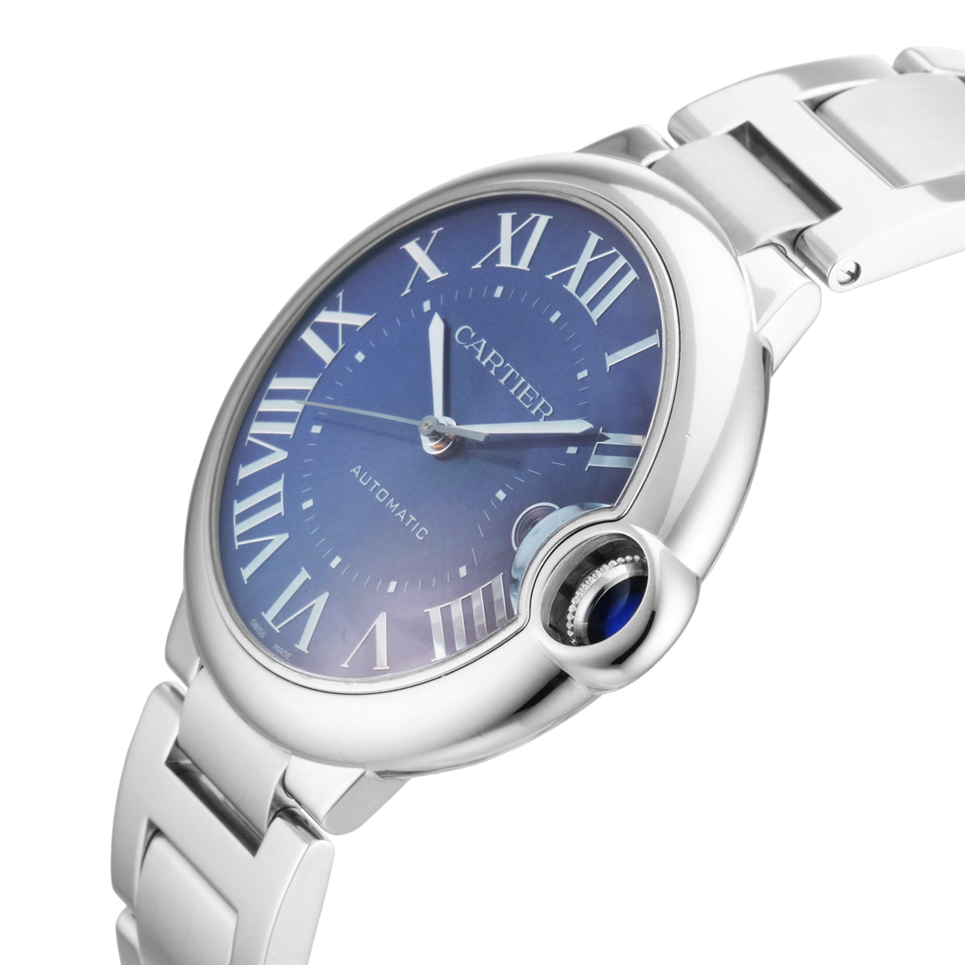 Pre-Owned Cartier Cartier Ballon Bleu De Cartier 40mm Stainless Steel Pre-Owned Cartier Cartier Ballon Bleu De Cartier 40mm Stainless Steel