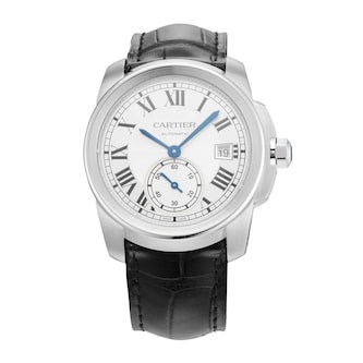 Pre-Owned Cartier Calibre De 38mm Stainless Steel Pre-Owned Cartier Calibre De 38mm Stainless Steel